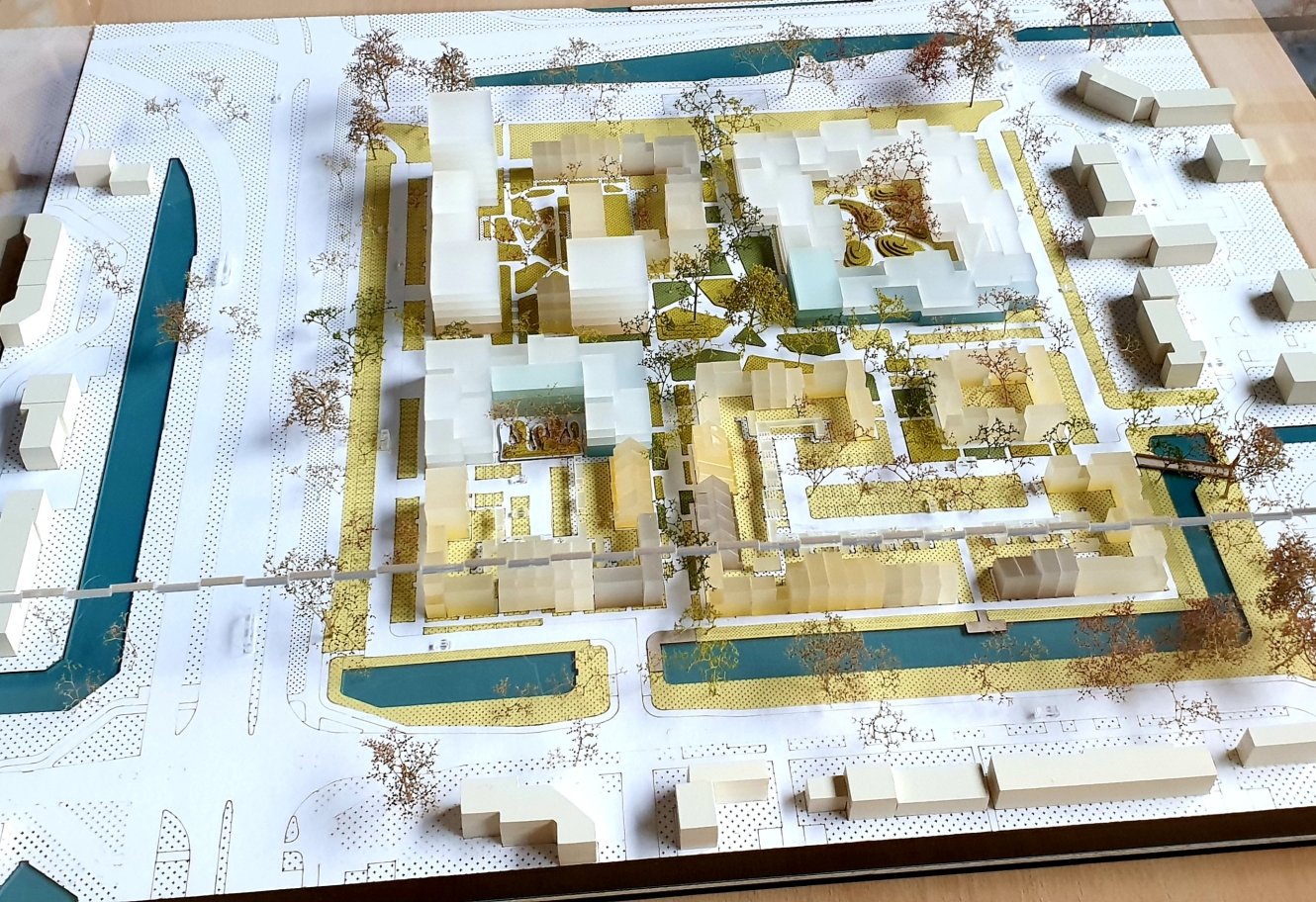 Maquette Holmkwartier